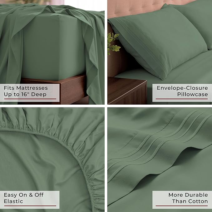 Mellanni King Sheets Set - Image 5