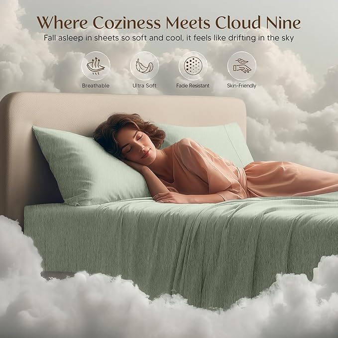 Utopia Bedding Queen Size Sheet Set – 4 Piece Bed Sheets, Soft and Breathable - Image 6