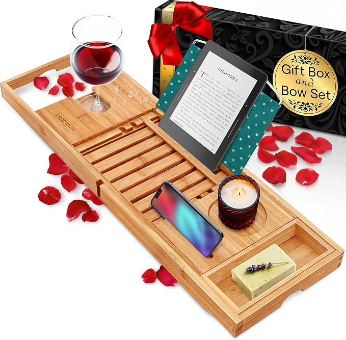 SereneLife Premium Bathtub Tray Caddy by SereneLife