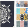 FESHKA Sand Proof Turkish Beach Towel – Oversized, Quick Dry & Lightweight by FESHKA