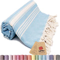 Bazaar Anatolia Turkish Beach Towel – 100% Cotton, Quick Dry, Sand Free Swim by BazaarAnatolia