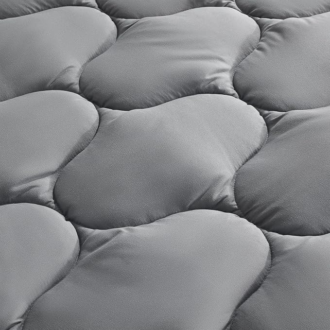SLEEP ZONE Full Size Cooling Mattress Pad - Image 7