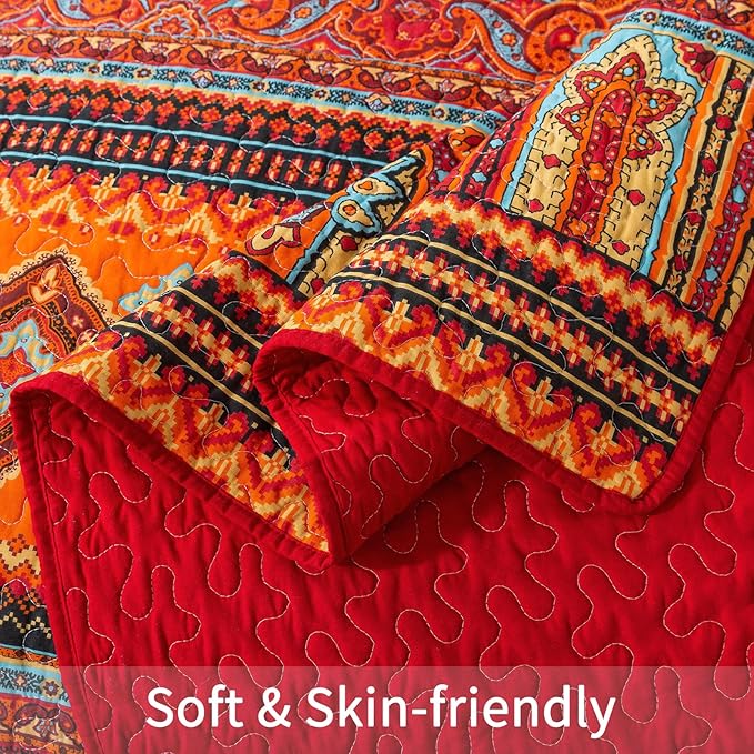 BEDIFANY Cotton King Size Quilt Set - Image 4