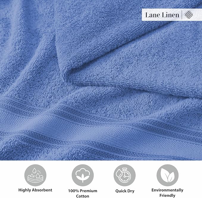 LANE LINEN Luxury Bath Towels Set - Image 5