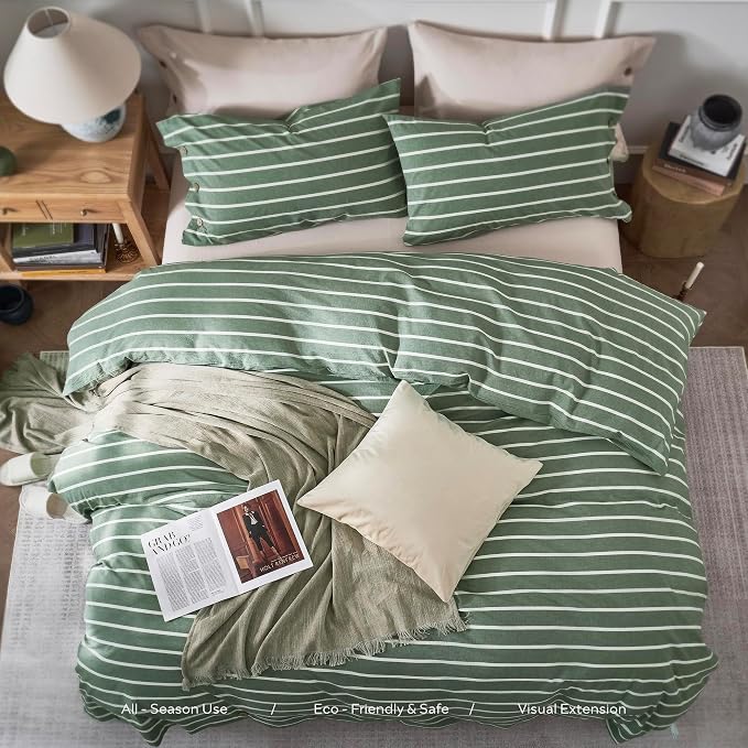 JELLYMONI Cotton Duvet Cover King Size - Image 8