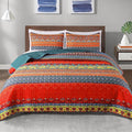 Exclusivo Mezcla Reversible Boho Quilts Twin Size by ExclusivoMezcla