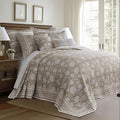 Levtex Home – Adare Taupe Bedspread Set – Twin Bedspread and 1 Standard Sham – by LevtexHome