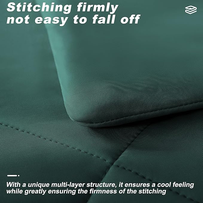 Cooling Comforter King Size, Double-Sided Cold Tech Quilted Bed Comforters - Image 4