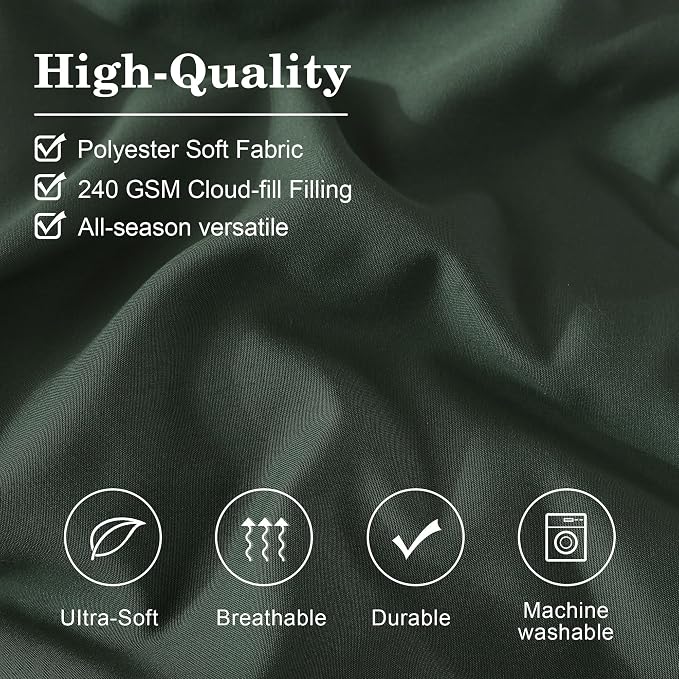 Monbix Queen Comforter Set - Image 5