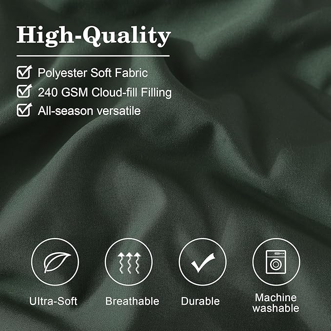 Monbix Oversized Queen Size Comforter Set - Image 7