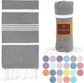 Beach Towel 100% Cotton Turkish Beach Towel Adult 38x70 Inch Pre-washed by NatureIsGift