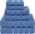 American Soft Linen Luxury 6 Piece Towel Set, 2 Bath Towels 2 Hand Towel 2 by AmericanSoftLinen