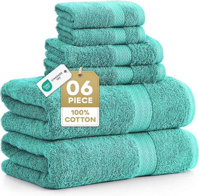 LANE LINEN 100% Cotton Bath Towel Set by LaneLinen