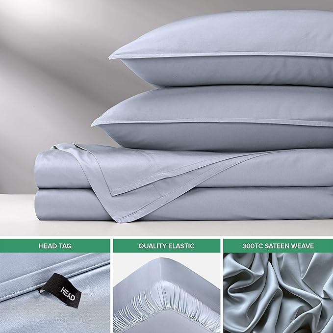 Pure Bamboo Twin XL Sheets, Genuine 100% Organic Viscose Derived from Bamboo - Image 5
