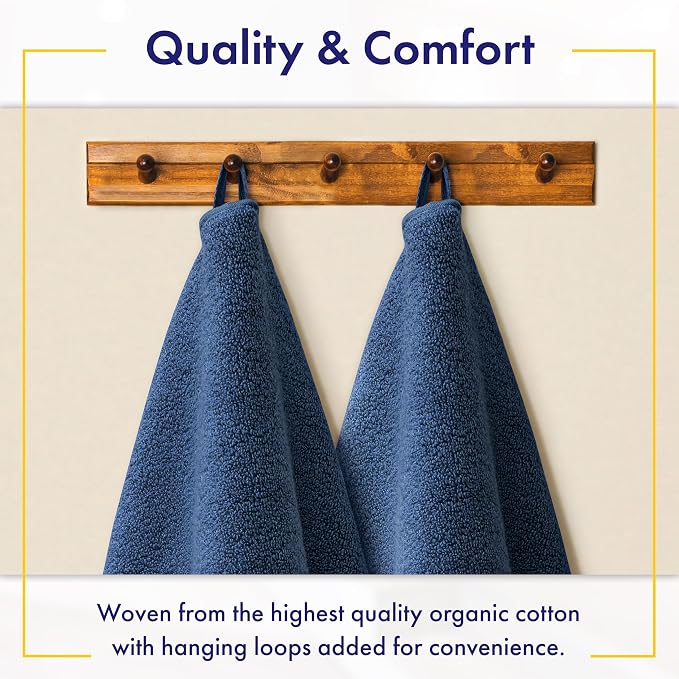 Alusa Home 100% Organic Luxury Bath Sheets - Image 4