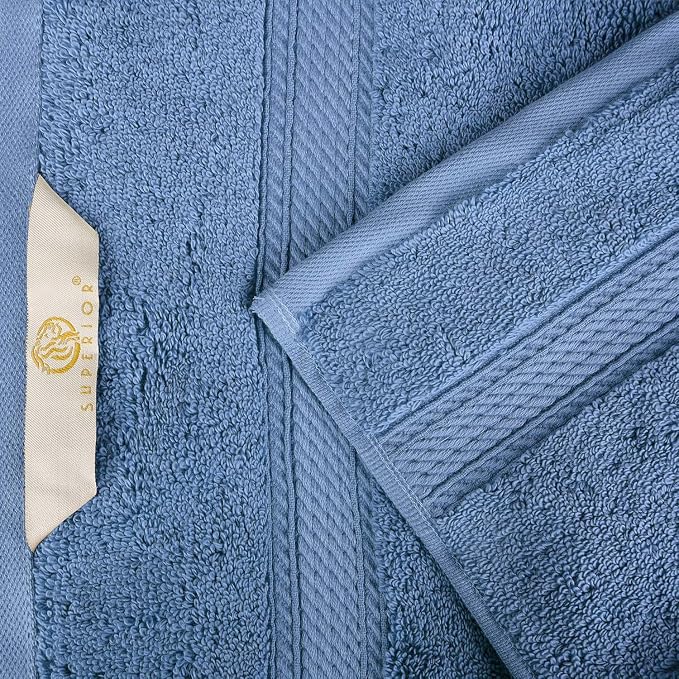 Superior Egyptian Cotton Pile Bath Towel Set of 4, Ultra Soft Luxury Towels - Image 6