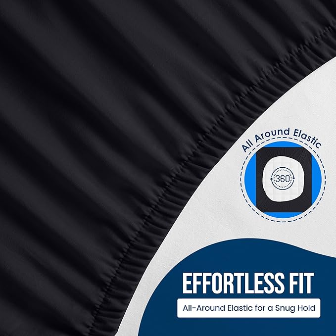 King Size Mattress Protector Waterproof, Premium 200 GSM Terry Mattress Cover - Image 4