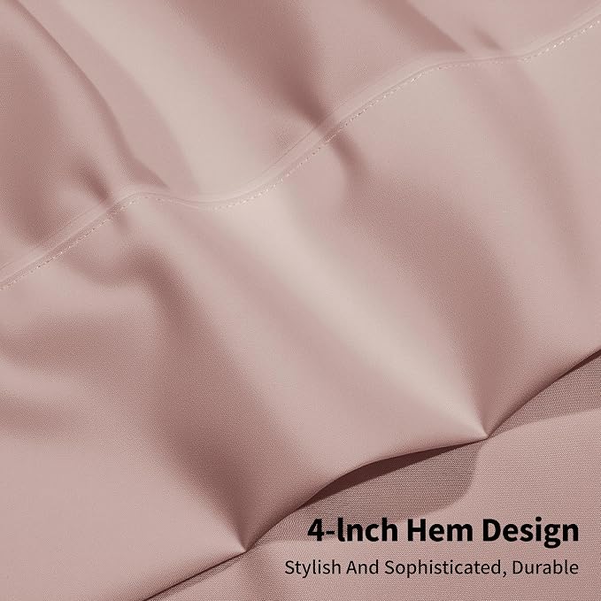 HBHLFZ King Flat Sheets Only 2 Pack - Image 4