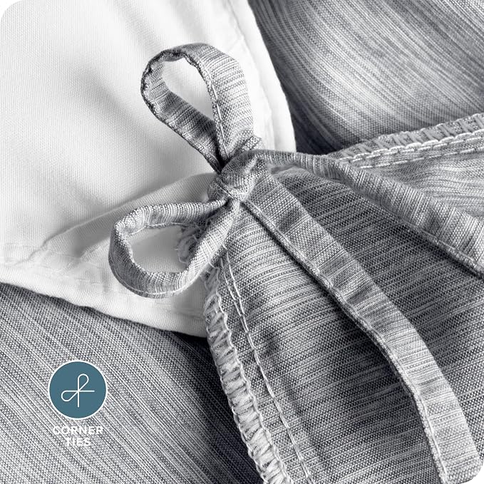 Bare Home Bedding Duvet Cover Queen Size - Image 6