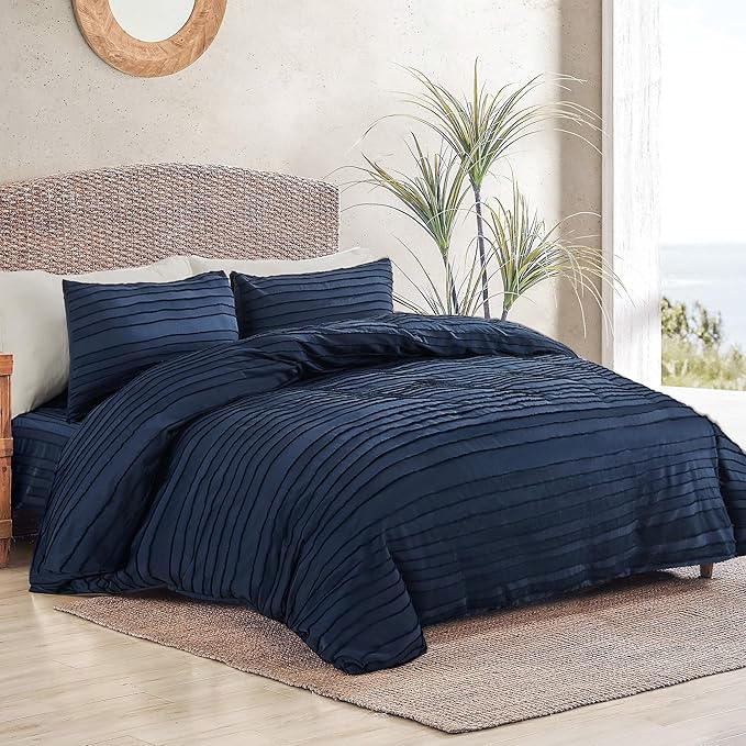 NEXHOME PRO Duvet Cover Queen, Soft and Lightweight 100% Washed Microfiber - Image 2