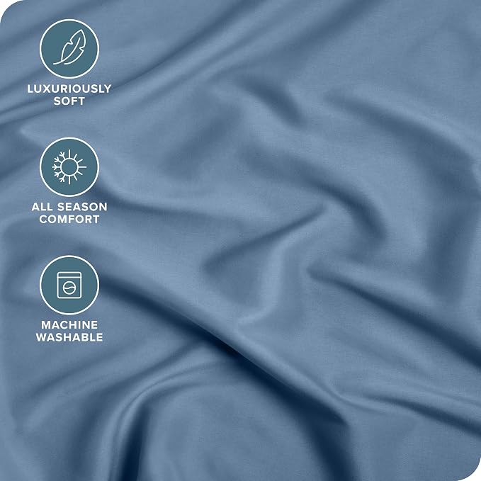 Bare Home Fitted Bottom Sheet Queen Size - Image 2