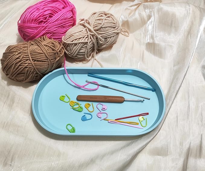 Blue Small Tray, 3 Pack Oval Tray - Image 3