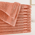 BIOWEAVES 100% Organic Cotton 700 GSM Plush Premium Washcloths 13" x 13" GOTS by BIOWEAVES