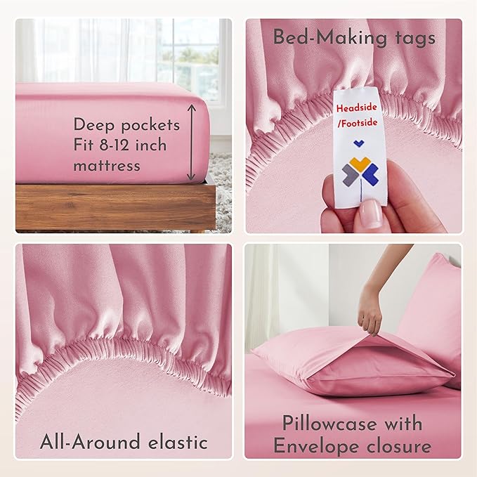 California Design Den XL Twin Sheets Set - Image 5