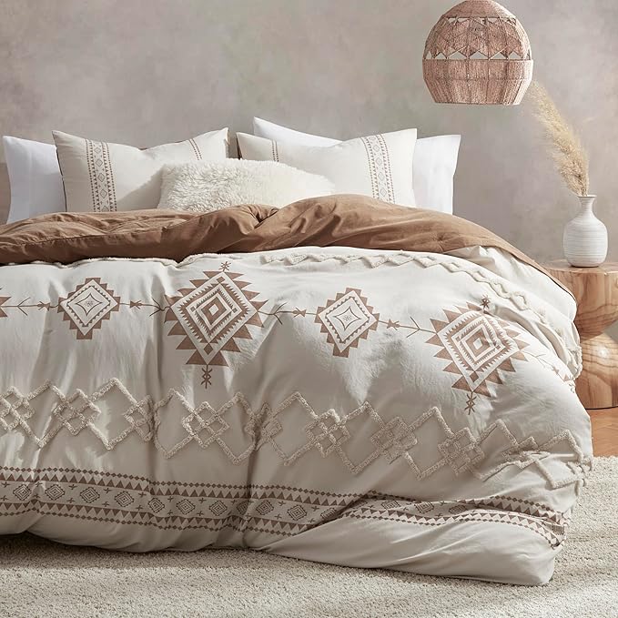 Oli Anderson Boho Duvet Cover Set Twin Size, Durable and Super Soft Duvet Covers by OliAnderson