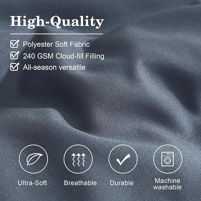 Monbix Oversized Queen Comforter Set - Image 6