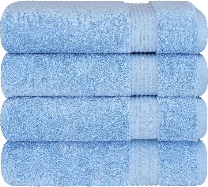 Cotton Paradise 4 Piece Turkish Bath Towels - Image 6