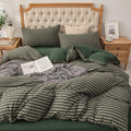 PURE ERA Jersey Knit Duvet Cover Set 100% T-Shirt Heather Cotton Super Soft by PUREERA