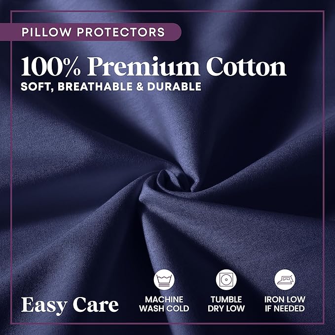 CirclesHome Pillow Protectors Single Pack Body Zippered - Image 5
