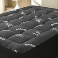 Queen Size Mattress Topper Viscose Derived from Bamboo, Soft Thick Pillow Top by SurChic