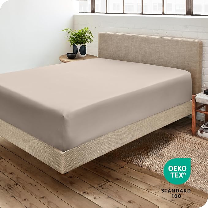 Bare Home Fitted Bottom Sheet Full Size - Image 4