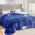 greenoak Heated Blanket Electric King Size 100"X90" Dual Control, Heating by Greenoak