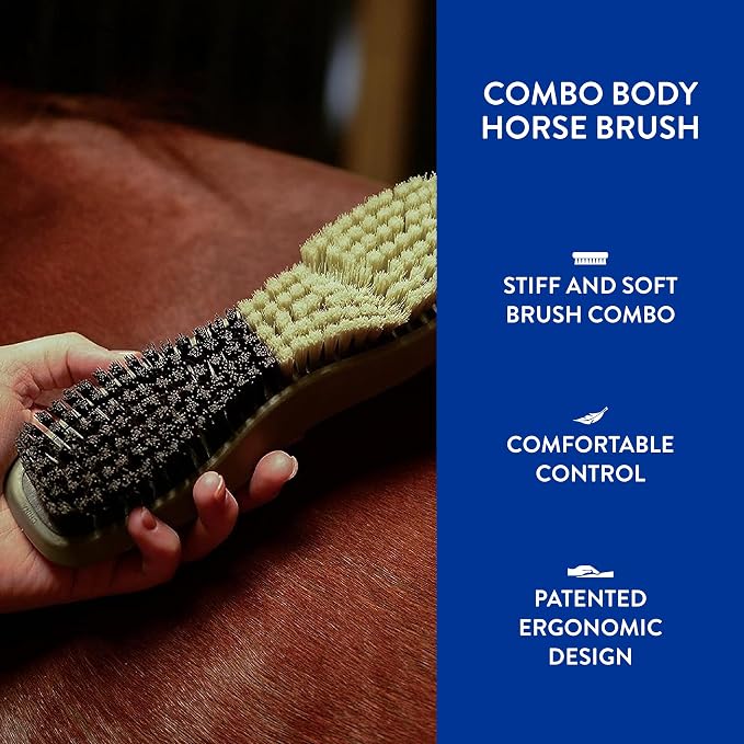 WAHL Professional Animal Equine Grooming Combo Body Horse Brush - Image 4