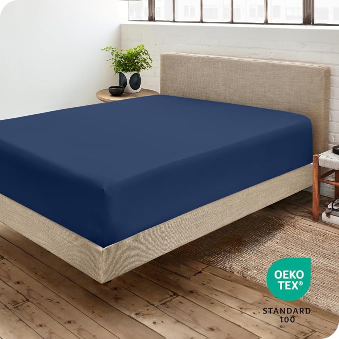 Bare Home Fitted Bottom Sheet California King - Image 4