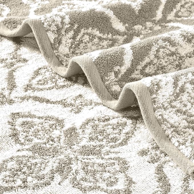 Modern Threads Amaris 6-Piece Reversible Yarn Dyed Jacquard Towel Set - Image 3