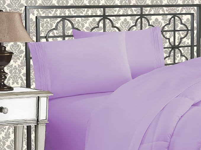 Elegant Comfort Luxurious 1500 Premium Hotel Quality Microfiber Three Line - Image 2
