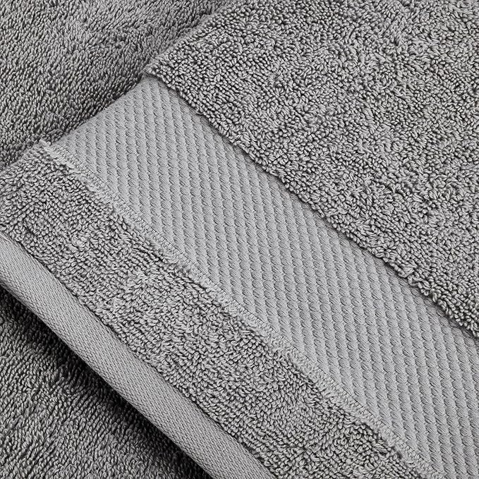 BIOWEAVES 100% Organic Cotton 700 GSM Plush Bath Towels 30" x 58" GOTS Certified - Image 5