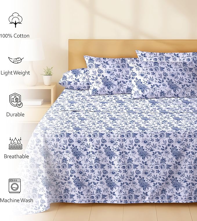 RUVANTI 4 Pcs Cotton Sheets - Image 2