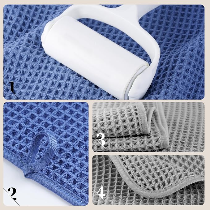POLYTE 430 GSM Microfiber Oversize Quick Dry Lint Free Bath Towel, 60 x 30 in - Image 4