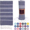 Beach Towel 100% Cotton Turkish Beach Towel Adult 38x70 Inch Pre-washed by NatureIsGift