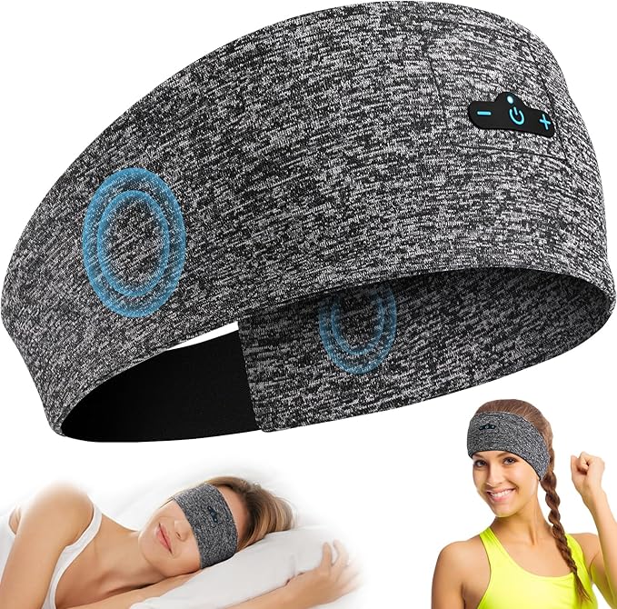 Sleep Headphones Bluetooth Headband by TOPIEI