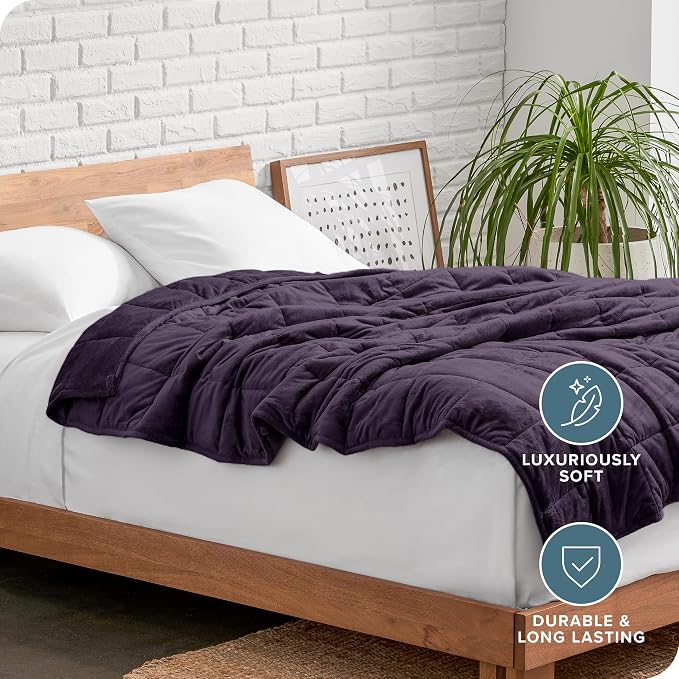 Bare Home Weighted Blanket King Size 25lb - Image 5
