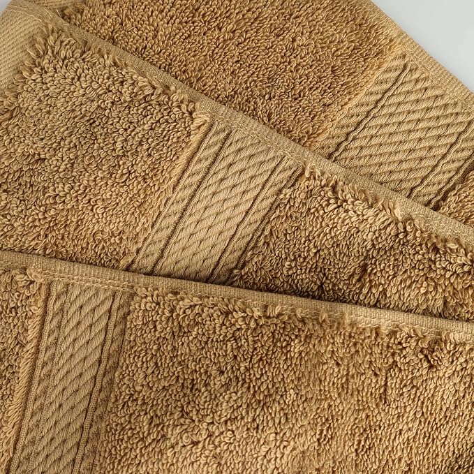 Superior Egyptian Cotton Pile Bath Towel Set of 4, Ultra Soft Luxury Towels - Image 6