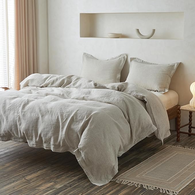 Simple&Opulence 100% Linen Duvet Cover Set - Image 8