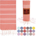 Beach Towel 100% Cotton Turkish Beach Towel Adult 38x70 Inch Pre-washed by NatureIsGift