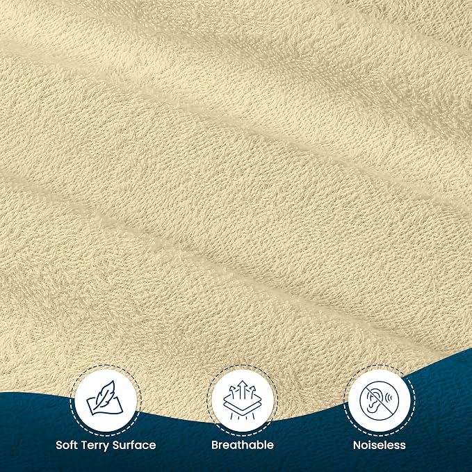 Twin XL Size Mattress Protector Waterproof, Premium 200 GSM Terry Mattress Cover - Image 8